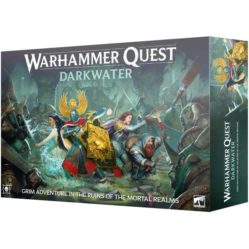 Warhammer quest, darkwater (english), games workshop, model wq-09